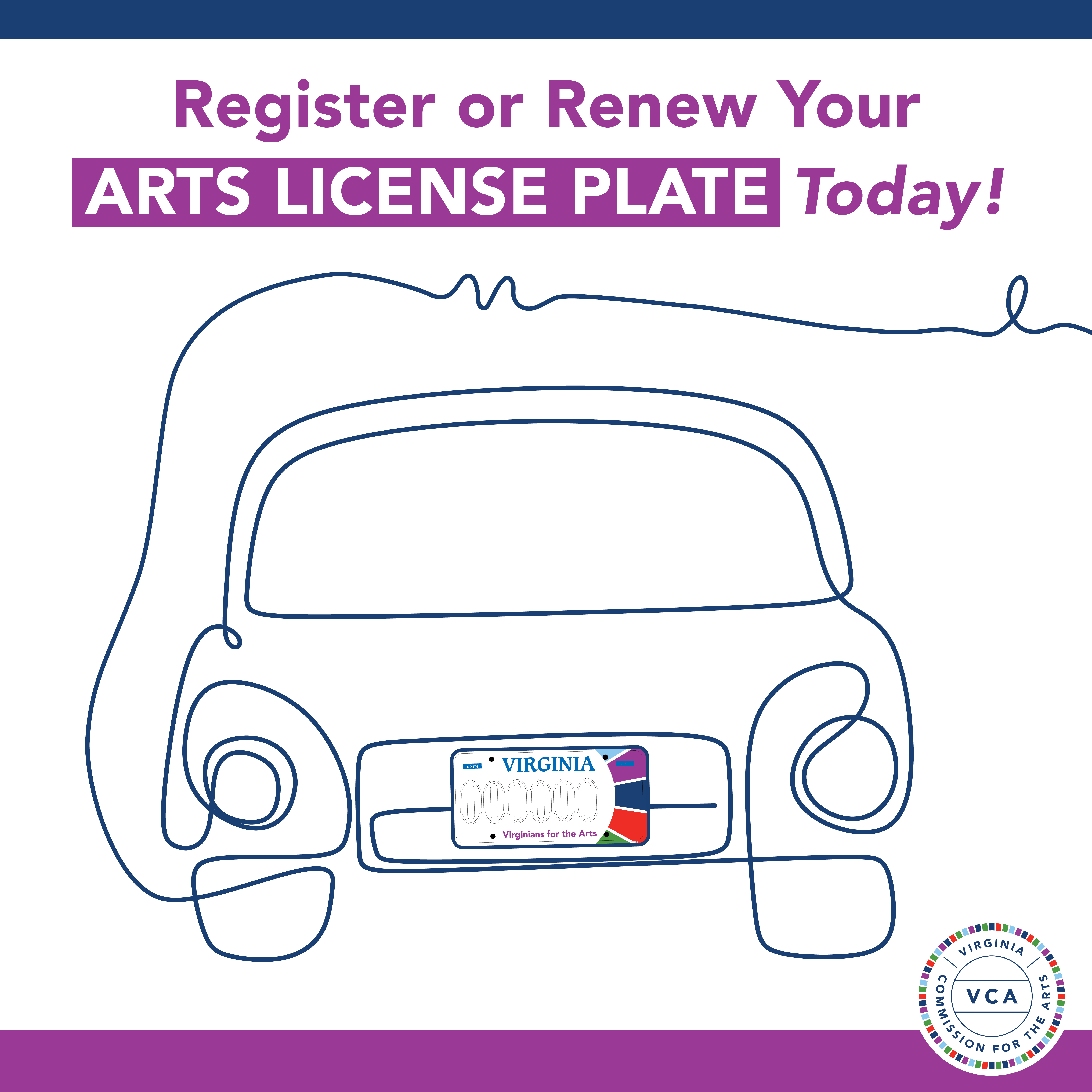 Arts License Plate